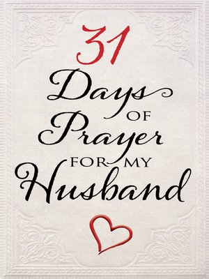 cover image of 31 Days of Prayer for My Husband